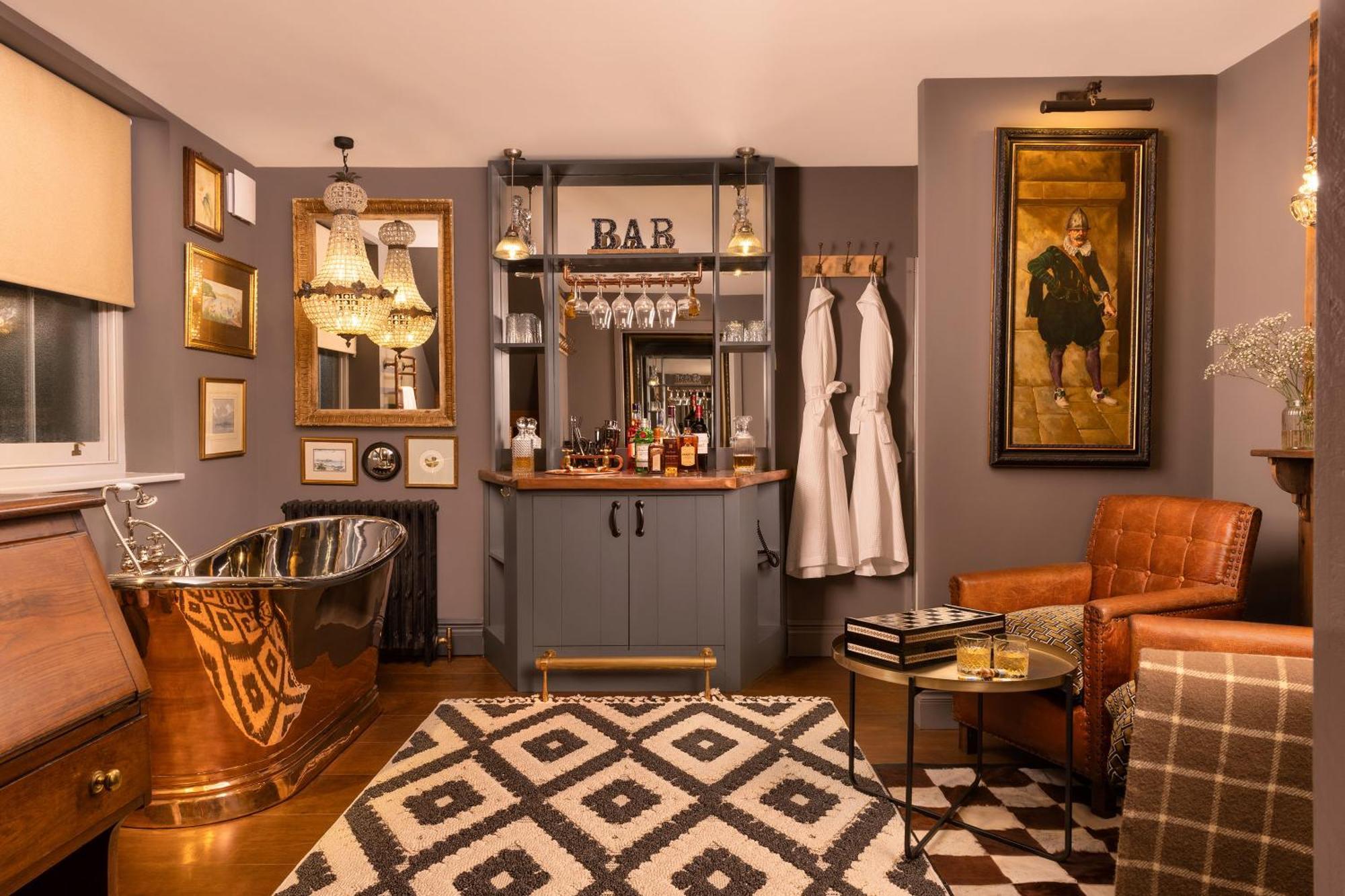 The Barth Room At Cheshire Boutique Barns Nantwich Exteriör bild